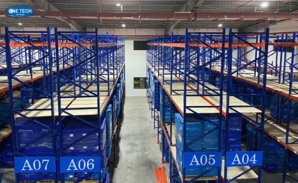 Dự án lắp đặt kệ hạng nặng cho Công ty tự động hóa Wan Yi Da