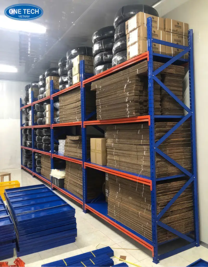 Kệ trung tải để thùng carton giá rẻ tại nhà máy