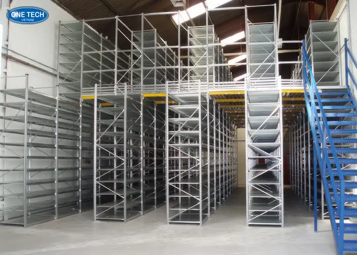 Kệ Sàn Mezzanine – Nhân đôi không gian chứa hàng
