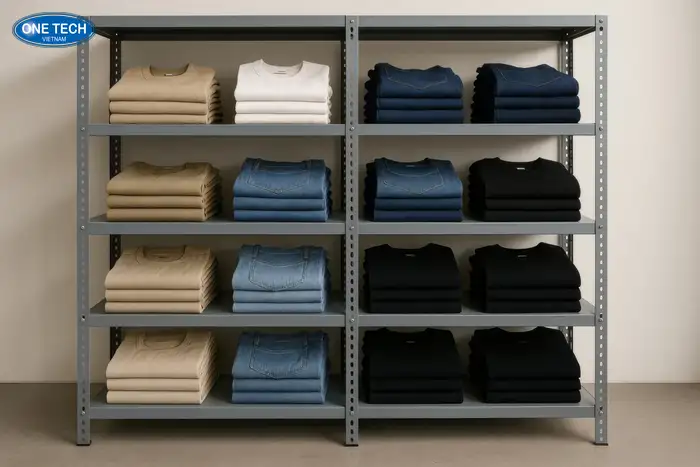 Lợi ích nổi bật phải kể đến của kệ kho cho shop online
