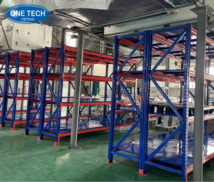 Kệ trung tải tối đa 700kg/tầng cho ngành hàng gia dụng