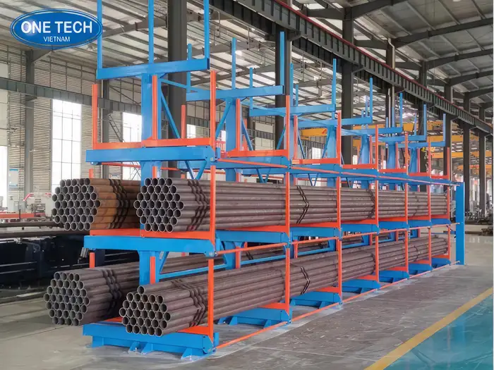 Kệ kho ngành sắt thép giá rẻ tại nhà máy Kệ kho ngành sắt thép giá rẻ tại nhà máy