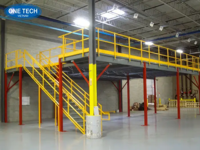 Kệ sàn Mezzanine tăng thêm diện tích sàn Kệ sàn Mezzanine tăng thêm diện tích sàn