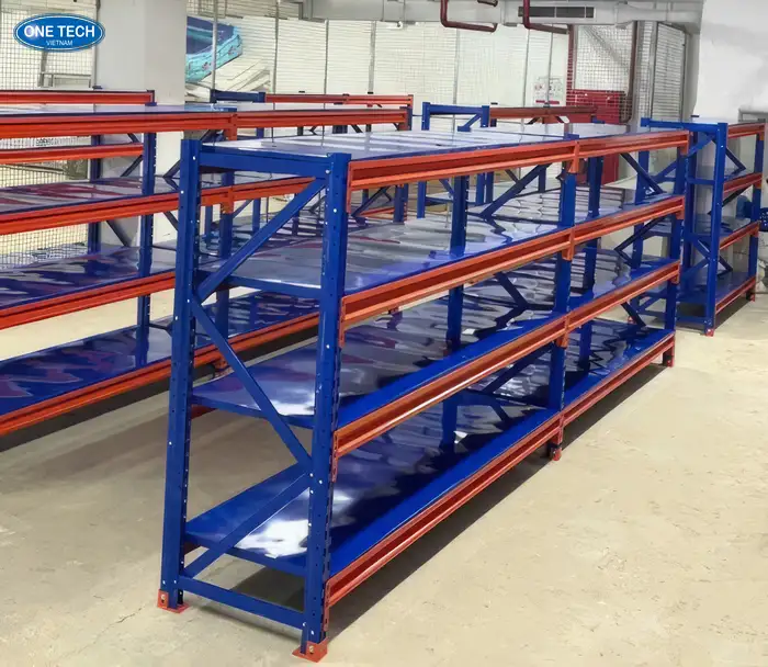 Kệ trung tải tối đa 500 kg/tầng cho ngành gia dụng