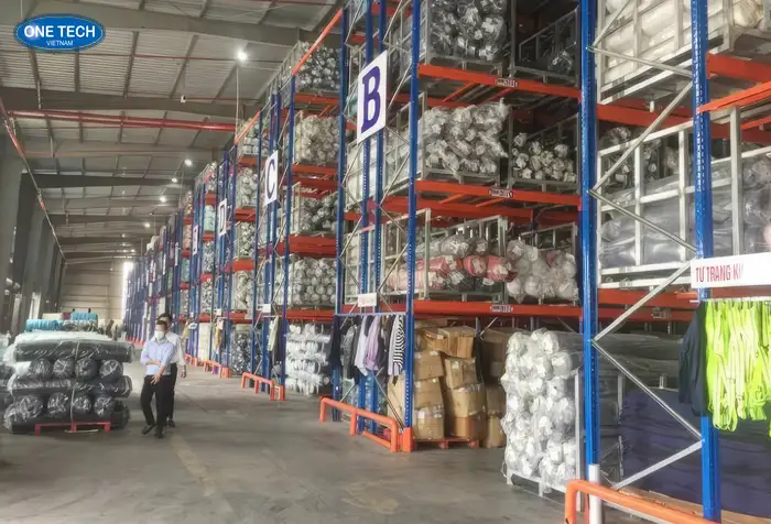 Kệ Selective – Lưu trữ khối lượng vải lớn