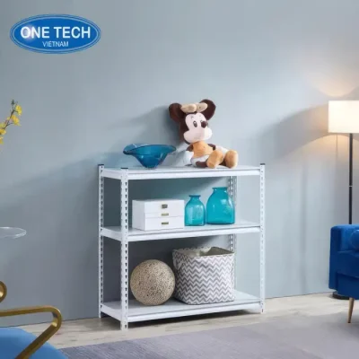 Lý do nên mua kệ sắt lắp ghép màu trắng tại Kệ kho trung tải OT