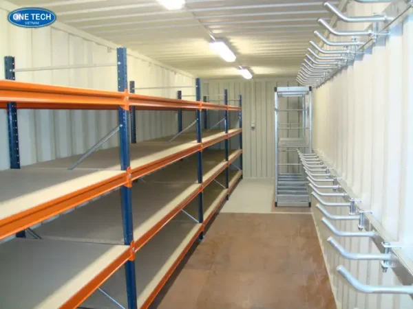 Lý do nên lắp đặt kệ kho trong container