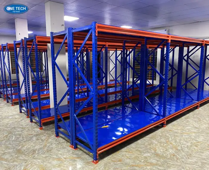 Chi tiết dự án lắp đặt kệ trung tải tại Yên Xá, Tân Triều