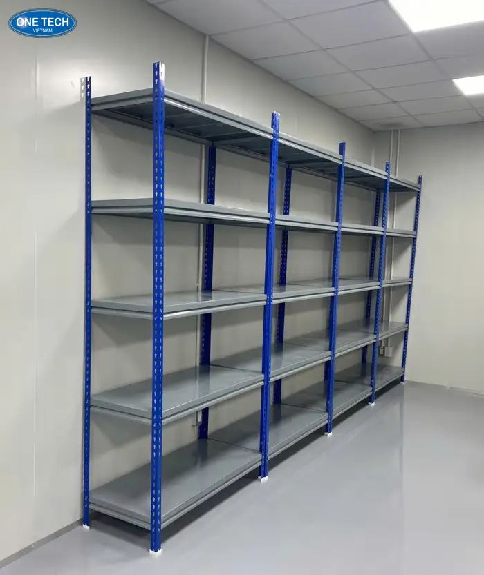 Các loại giá kệ kho hàng - kệ kho hạng nhẹ 