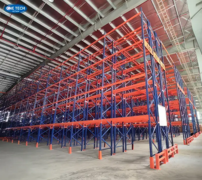 Báo giá kệ Double Deep cho kho logistics