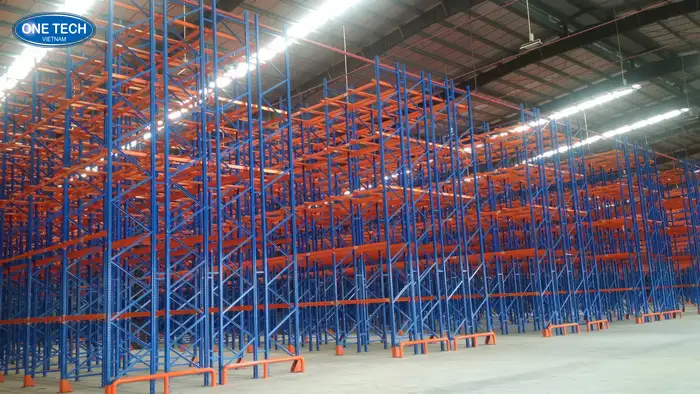 Kệ Double Deep cho kho phân phối — tăng sức chứa vượt trội