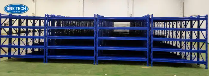 Kệ sắt trung tải 1m8 vận chuyển lắp đặt toàn quốc
