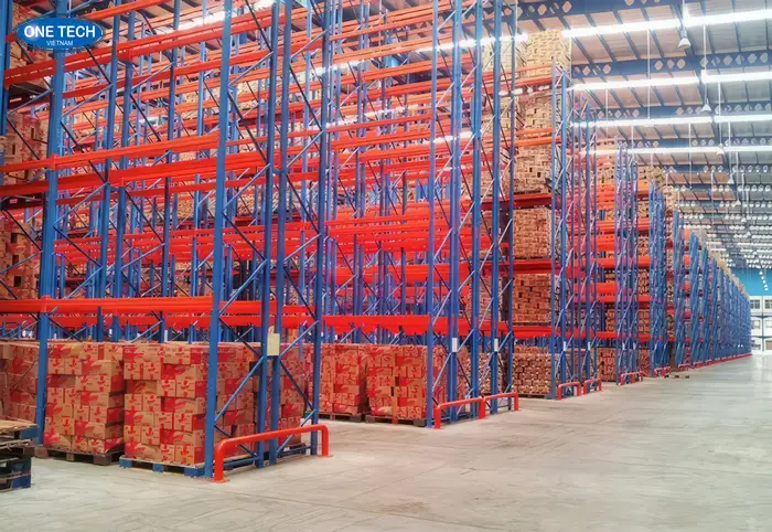 Thông số kỹ thuật của kệ Double Deep cho kho logistics