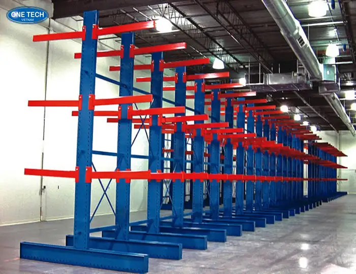 Kệ kho tay đỡ (Cantilever Rack) chịu tải lên đến 6000kg