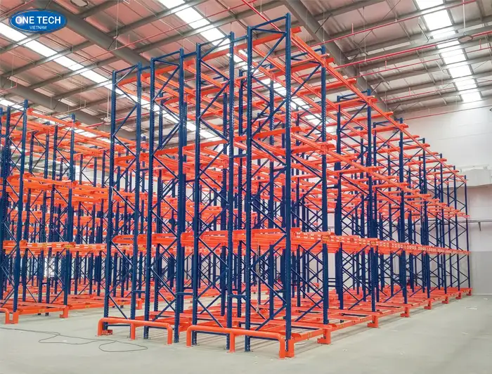 Kệ Double Deep cho kho xưởng 200m²