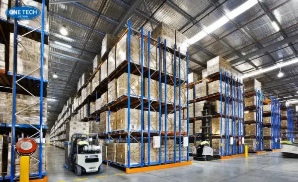Kệ Double Deep tại Hà Nội giá rẻ, tối ưu diện tích kho