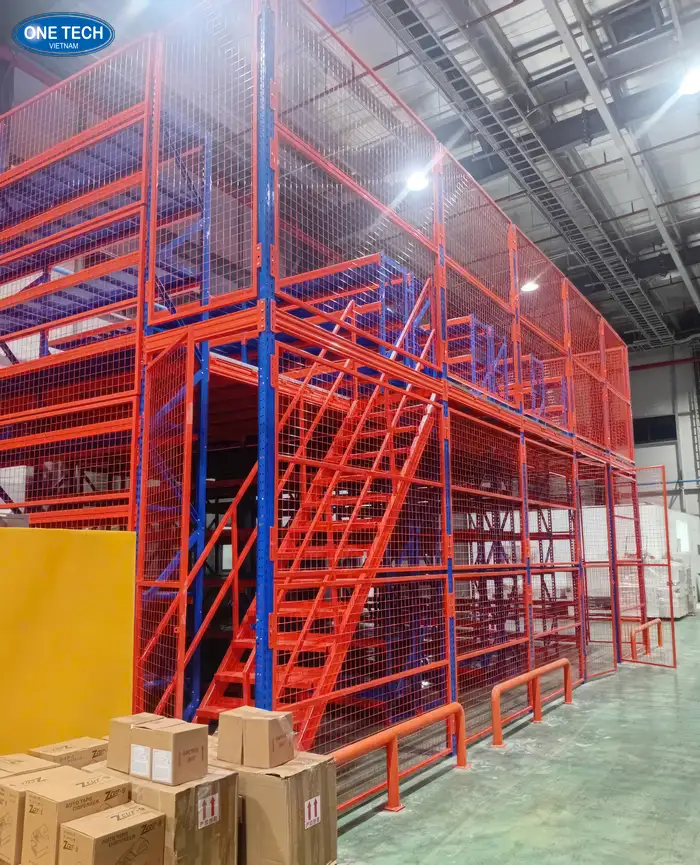 Kệ sàn Mezzanine phù hợp cho không gian nhỏ hẹp