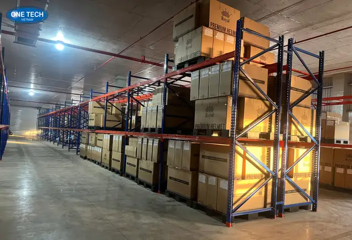 Kệ Double Deep tối ưu diện tích kho hàng