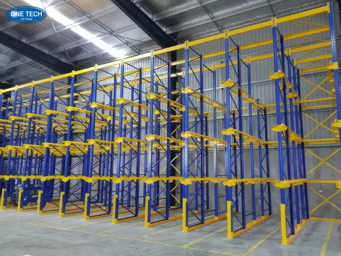 Kệ Drive In tại tỉnh Bắc Ninh giá rẻ tại nhà máy