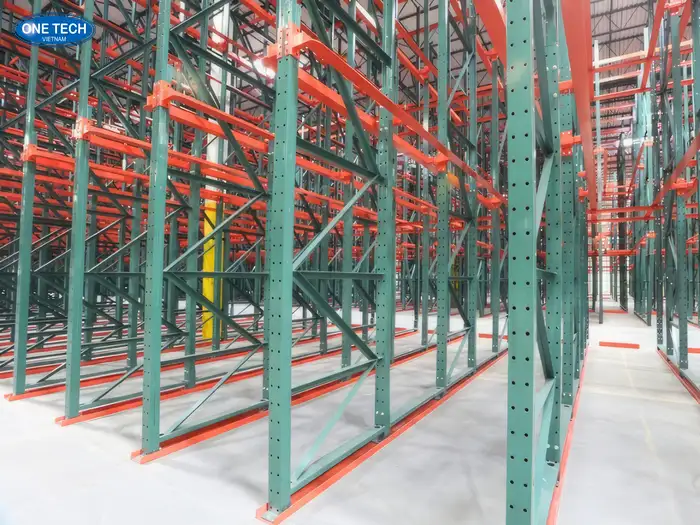 Kệ sắt công nghiệp Drive In Bắc Ninh miễn phí thiết kế 3D
