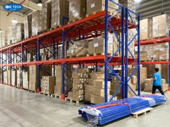 Kệ Double Deep - Dòng kệ pallet được ưa chuộng tại Hà Nội