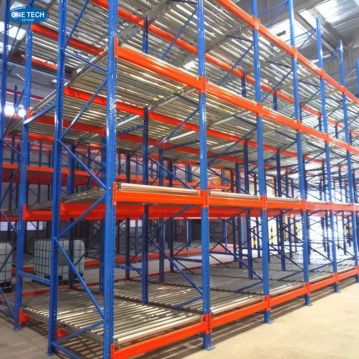 Ứng dụng thực tế của kệ con lăn tại Đồng Nai