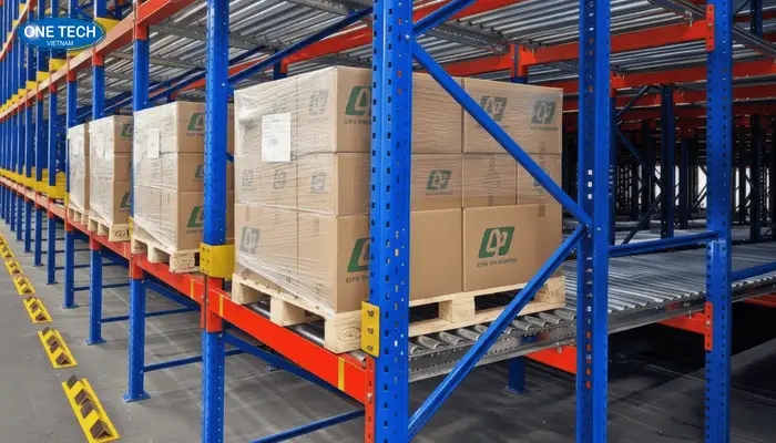 Thi công, lắp đặt kệ con lăn tại Đà Nẵng nhanh chóng, giá tốt