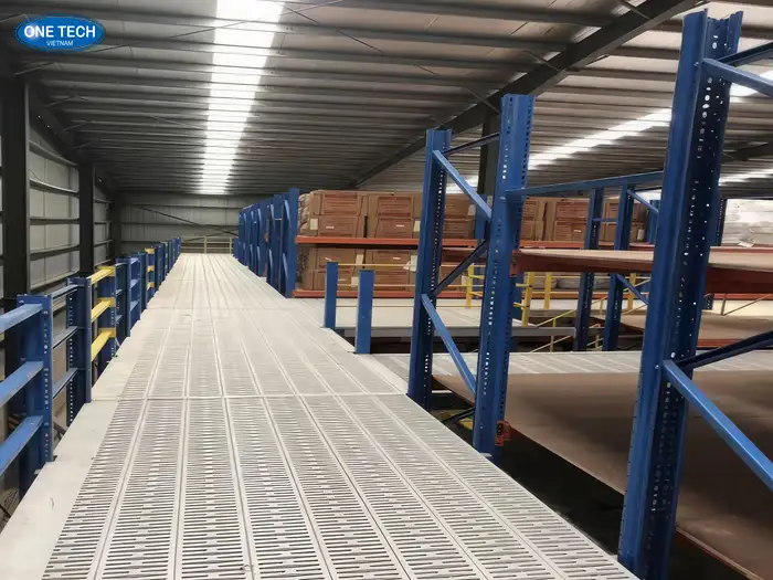 Ưu điểm khi lắp đặt kệ sàn Mezzanine tại Đồng Nai
