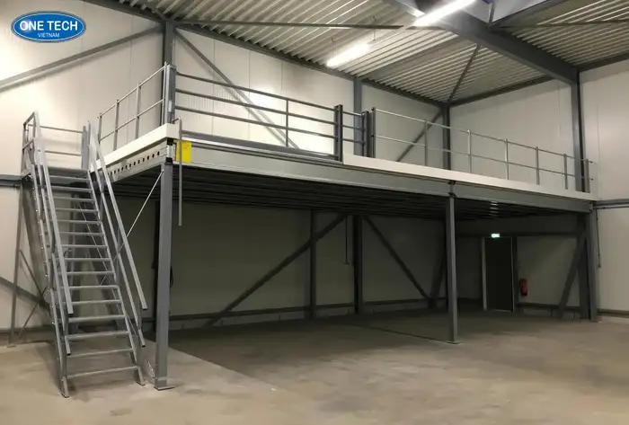 Các mẫu kệ sàn Mezzanine tại Thái Nguyên phù hợp theo kho hàng