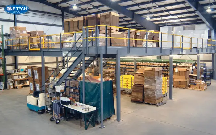 Kệ sàn Mezzanine tại Thái Nguyên bền bỉ, chất lượng, bảo hành 2 năm