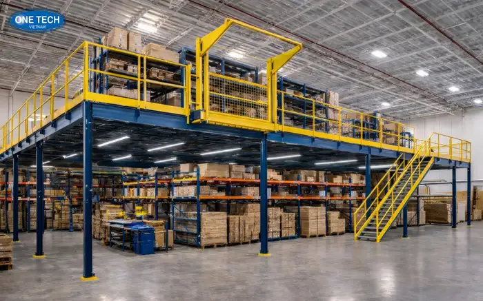 Kệ Sàn Mezzanine Tại TP HCM – Nhân Đôi Không Gian Lưu Trữ