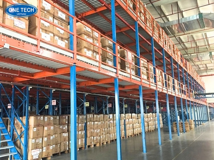 Chi phí làm kệ sàn tầng lửng Mezzanine tại Hà Nội