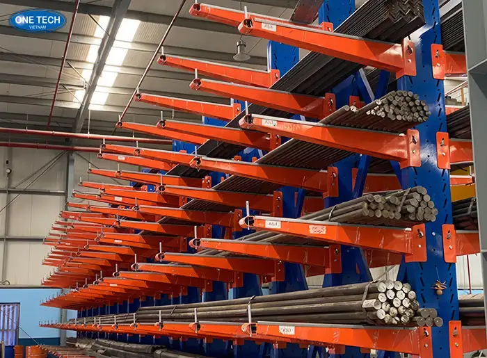 Kệ kho trung tải OT – Đơn vị sản xuất và lắp đặt kệ tay đỡ tại Đồng Nai